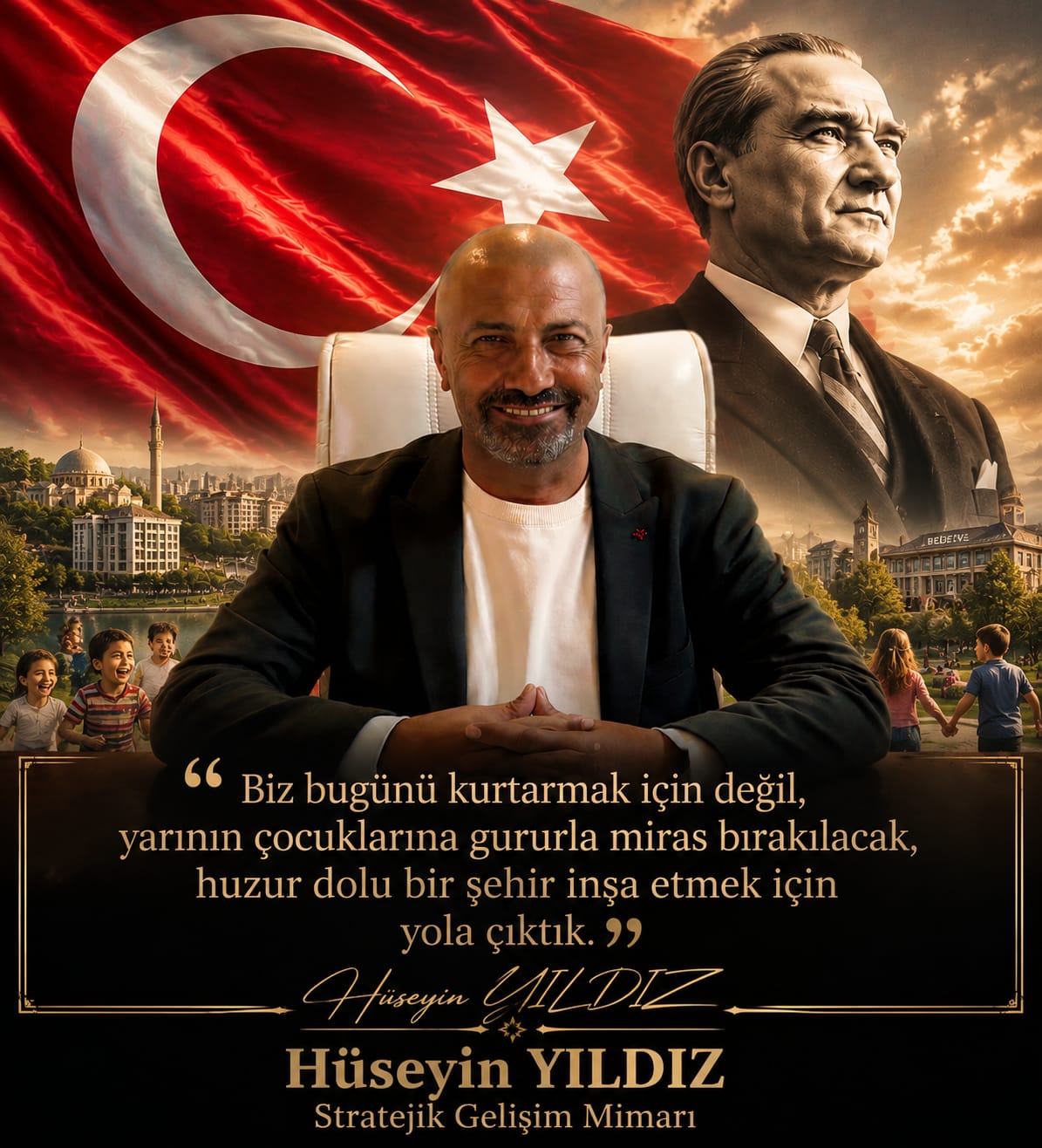Mersin Mezitli Belediye Başkan Adayı Hüseyin YILDIZ